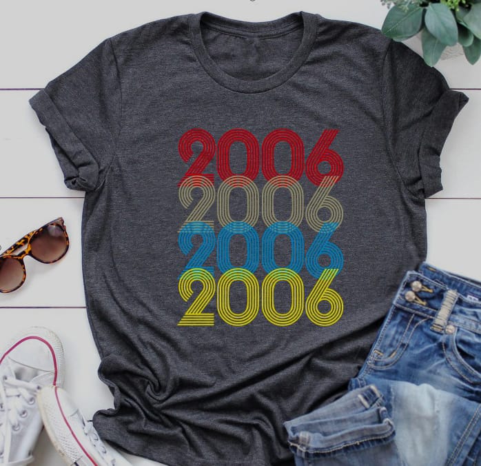 2006 Birthday T Shirt | 17th Birthday Party T-Shirt - Vintage tees for Women